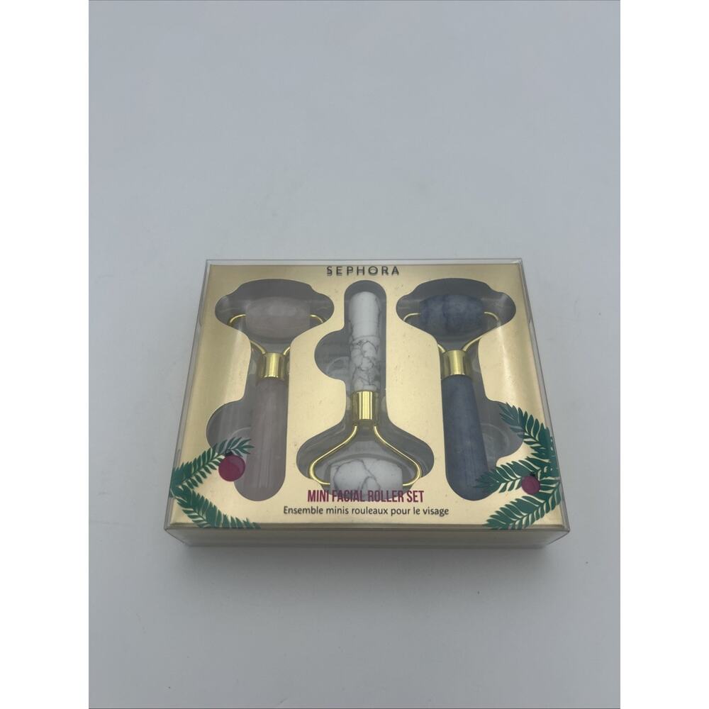 SEPHORA COLLECTION Mini Facial Roller Set 3 piece Limited Ed. NIB!!